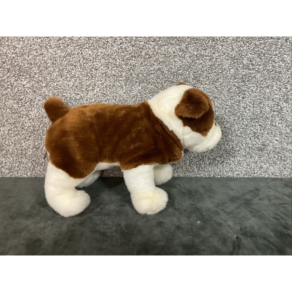 Hardy 16" English Bull Dog Douglas Plush Cuddle Pup Puppy w homemade Y sweater - Picture 4 of 11
